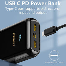 Load image into Gallery viewer, PD QC 3.0 Fast Charging Power Bank 22.5W 20000mah with LED Display  Tri-Outputs Dual Inports BL-D98LS PISEN
